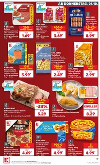 Lachs im Kaufland Prospekt "Hier bin ich richtig" mit 76 Seiten (Bielefeld)