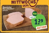 Bayerischer Bio-Leberkäse im tegut Prospekt Bayerischer Bio-Leberkäse von im aktuellen tegut Prospekt für 1,29 €