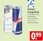 Energy Drink Angebote von Red Bull bei famila Nordost Falkensee für 0,99 €