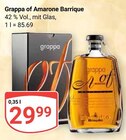 Grappa of Amarone Barrique im Angebot bei GLOBUS in Rostock Grappa of Amarone Barrique Angebote bei GLOBUS Rostock für 29,99 €