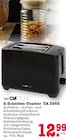 2-Scheiben-Toaster TA 3565 Angebote von Clatronic bei E center Karlsruhe für 12,99 €