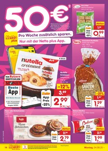 Nutella im Netto Marken-Discount Prospekt "Aktuelle Angebote" mit 61 Seiten (Weißenfels)
