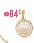 Pendentif perle de culture et oxydes de zirconium à 84,00 € dans le catalogue E.Leclerc