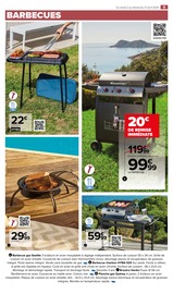 Barbecue Charbon Angebote im Prospekt "Mobilier de jardin" von Carrefour Market auf Seite 9