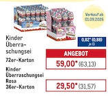 Überraschungsei von Kinder für 0,88 € bei METRO im Angebot Überraschungsei von Kinder im aktuellen METRO Prospekt