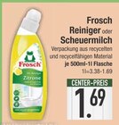 Reiniger oder Scheuermilch von Frosch im aktuellen EDEKA Prospekt für 1,69 €