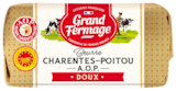 Beurre charentes-poitou AOP - MOULE DE CHARENTE GRAND FERMAGE - Super U à Nantes Beurre charentes-poitou AOP - MOULE DE CHARENTE GRAND FERMAGE en promo chez Super U Nantes à 1,42 €