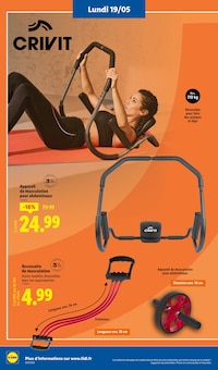 Promotion Chaussettes de sport dans le prospectus Lidl, valable du 15/05/2025 au 21/05/2025 Promo Chaussettes de sport dans le catalogue Lidl du moment à la page 56