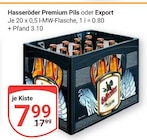 Premium Pils im Angebot bei GLOBUS in Ribnitz-Damgarten Premium Pils Angebote von Hasseröder bei GLOBUS Ribnitz-Damgarten für 7,99 €