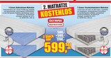 7-Zonen Kaltschaum-Matratze + 7-Zonen Taschenfederkern-Matratze bei Schaub Vertriebs GmbH im Prospekt "" für 599,00 €