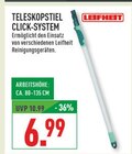 Aktuelles Teleskopstiel Click-System Angebot bei Marktkauf in Bochum ab 6,99 €