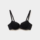 Soutien-gorge corbeille paddé dentelle noir femme à 16,09 € dans le catalogue La Halle