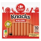 Knacks pur porc - CARREFOUR CLASSIC' dans le catalogue Carrefour Market