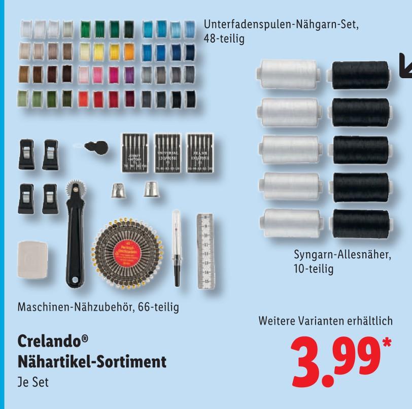 Nähartikel-Sortiment