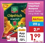 Chipsfrisch Maxipack von funny-frisch im aktuellen Netto Marken-Discount Prospekt für 1,99 €