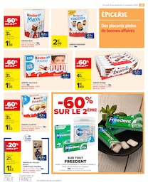 Offre Kinder Country dans le catalogue Carrefour Market du moment à la page 25