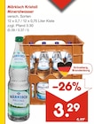 Mineralwasser von Märkisch Kristall für 3,29 € bei Netto Marken-Discount im Angebot Mineralwasser von Märkisch Kristall im aktuellen Netto Marken-Discount Prospekt
