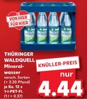 Mineralwasser Angebote von Thüringer Waldquell bei Kaufland Gera für 4,44 €