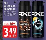 Dark Temptation Deodorant Bodyspray Angebote von Axe bei EDEKA Mönchengladbach für 3,49 €