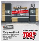 Aktuelles Wohnwand Luci Angebot bei Die Möbelfundgrube in Saarbrücken ab 799,99 €