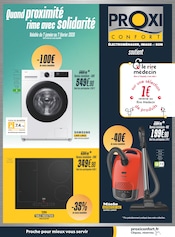 Catalogue Multimédia & Electroménager Proxi Confort en cours à Saintes et alentours, "Quand proximité rime avec solidarité", 4 pages, 07/01/2026 - 07/02/2026