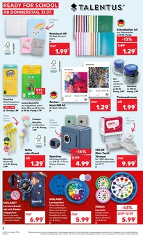 Wecker im Kaufland Prospekt "Aktuelle Angebote" mit 44 Seiten (Leipzig)