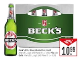 Pils oder Gold Angebote von Beck's bei Marktkauf Nürtingen für 10,99 €