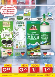 Netto Marken-Discount Milch im Prospekt 