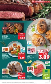 Aktueller Kaufland Prospekt mit Rindfleisch, "KNÜLLER", Seite 33