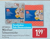 Mikrofaser-Schwammtücher von OPTIWISCH im aktuellen ALDI Nord Prospekt für 1,99 €