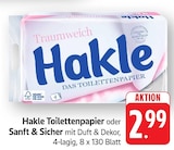 Hakle Toilettenpapier im Angebot bei EDEKA in Frankfurt Hakle Toilettenpapier Angebote von Hakle bei EDEKA Frankfurt für 2,99 €
