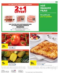 Prix et réduction Ananas dans le prospectus Carrefour Market en cours Offre Ananas dans le catalogue Carrefour Market du moment à la page 5