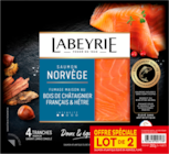SAUMON FUMÉ DE NORVÈGE LABEYRIE - LABEYRIE en promo chez Auchan Hypermarché Paris à 8,99 €