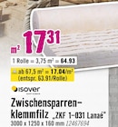 Hornbach Lüneburg - Zwischensparren-Klemmfilz ZKF 1-031 Lanaé Angebot im Prospekt Zwischensparren-Klemmfilz ZKF 1-031 Lanaé bei Hornbach im Lüneburg Prospekt für 17,04 €