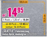 SEATTLE Feinsteinzeug Angebote bei Hornbach Dortmund für 12,95 €