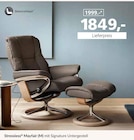 Mayfair (M) mit Signature Untergestell von Stressless im aktuellen Segmüller Prospekt für 1.849,00 €