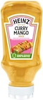 Curry Mango Sauce im Angebot bei REWE in Bietigheim-Bissingen Curry Mango Sauce Angebote von Heinz bei REWE Bietigheim-Bissingen für 1,49 €