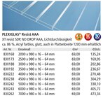 Wellplatte PLEXIGLAS Resist AAA für 135,24 € bei Holz Possling im Angebot Wellplatte PLEXIGLAS Resist AAA im aktuellen Holz Possling Prospekt