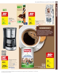 Offre Café bio dans le catalogue Carrefour du moment à la page 13