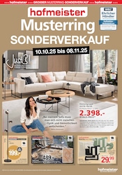 Wohnlandschaft im hofmeister Prospekt in Stuttgart Aktueller hofmeister Prospekt mit Wohnlandschaft, "20% MÖBELRABATT AUF ALLES!", Seite 3