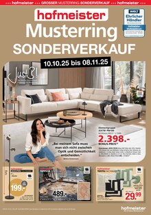 Sitzmöbel im aktuellen hofmeister Prospekt (Pforzheim) Sitzmöbel im hofmeister Prospekt "20% MÖBELRABATT AUF ALLES!" mit 12 Seiten (Pforzheim)