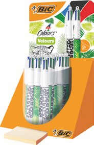 Office DEPOT Soisy-sous-Montmorency - Stylos à bille 4 couleurs Velours Promo Stylos à bille 4 couleurs Velours dans le catalogue Office DEPOT "Je range, je classe, j'étiquette ! Les promos pour bien archiver pour commencer l'année ! " à Soisy-sous-Montmorency
