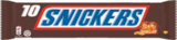 Barres x 10 - Snickers en promo chez Aldi Barres x 10 - Snickers dans le catalogue Aldi