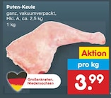 Aktuelle Pute Angebote bei Netto Marken-Discount in Göttingen Aktuelles Puten-Keule Angebot bei Netto Marken-Discount in Göttingen ab 3,99 €