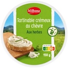 Tartinable crémeux au chèvre - Milbona en promo chez Lidl Saint-Nazaire à 1,99 €