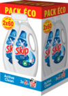 LESSIVE LIQUIDE ACTIF SKIP - SKIP - Auchan Hypermarché à Colombes LESSIVE LIQUIDE ACTIF SKIP - SKIP en promo chez Auchan Hypermarché Colombes à 16,78 €