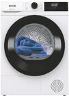 Wärmepumpentrockner im Angebot bei Lidl in Homburg Wärmepumpentrockner Angebote von Gorenje bei Lidl Homburg für 389,00 €
