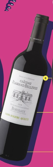 2018 A.O.P. BORDEAUX - Monoprix à Sartrouville 2018 A.O.P. BORDEAUX en promo chez Monoprix Sartrouville à 5,90 €