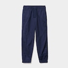 Pantalon jogger chaud doublé coton bleu marine garçon dans le catalogue La Halle