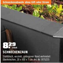 OBI Bad Essen - Schneckenzaun Schneckenzaun Angebot bei OBI Bad Essen im Prospekt ALLES MACHBAR
